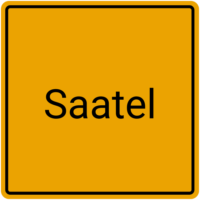 Meldebestätigung Saatel