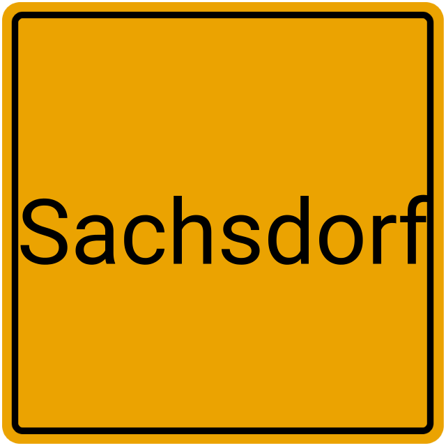 Meldebestätigung Sachsdorf
