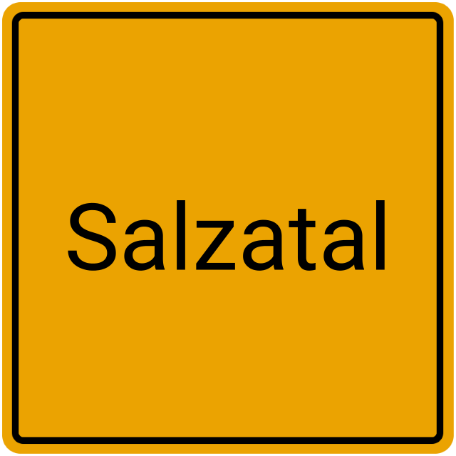 Meldebestätigung Salzatal