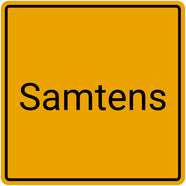 Meldebestätigung Samtens