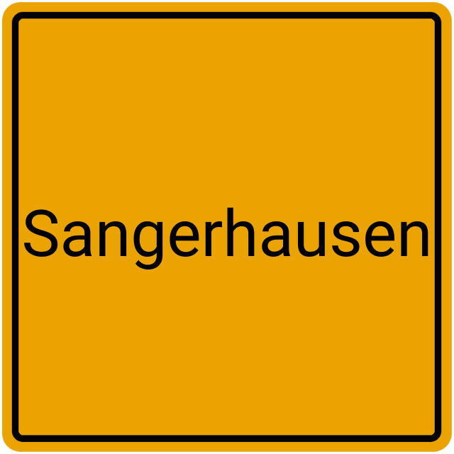 Meldebestätigung Sangerhausen