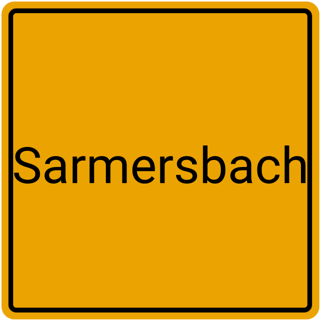 Meldebestätigung Sarmersbach