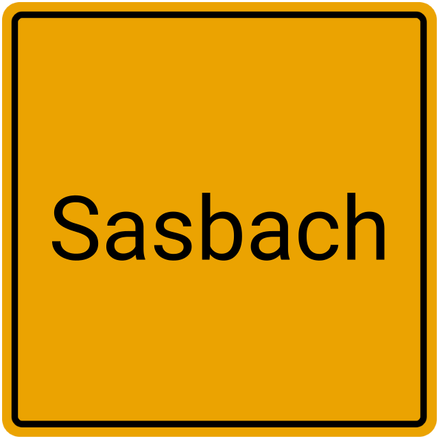 Meldebestätigung Sasbach