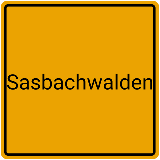 Meldebestätigung Sasbachwalden