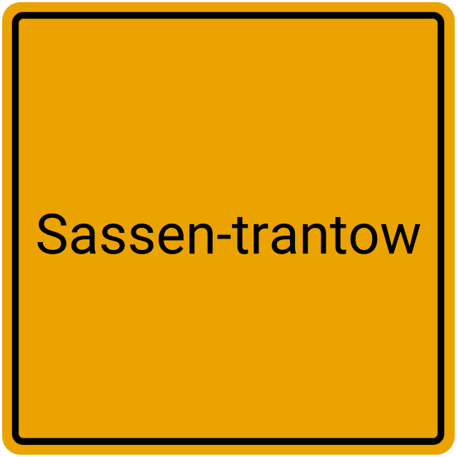 Meldebestätigung Sassen-Trantow