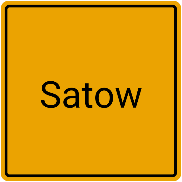 Meldebestätigung Satow