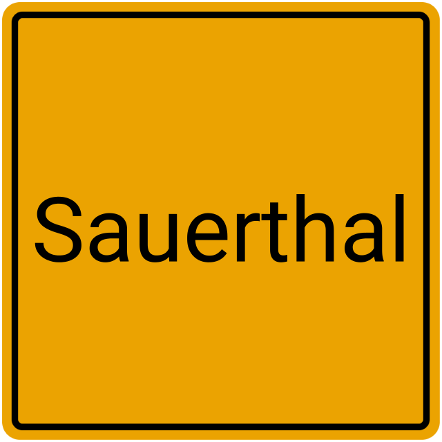 Meldebestätigung Sauerthal