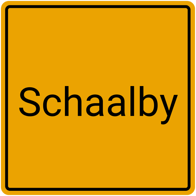 Meldebestätigung Schaalby