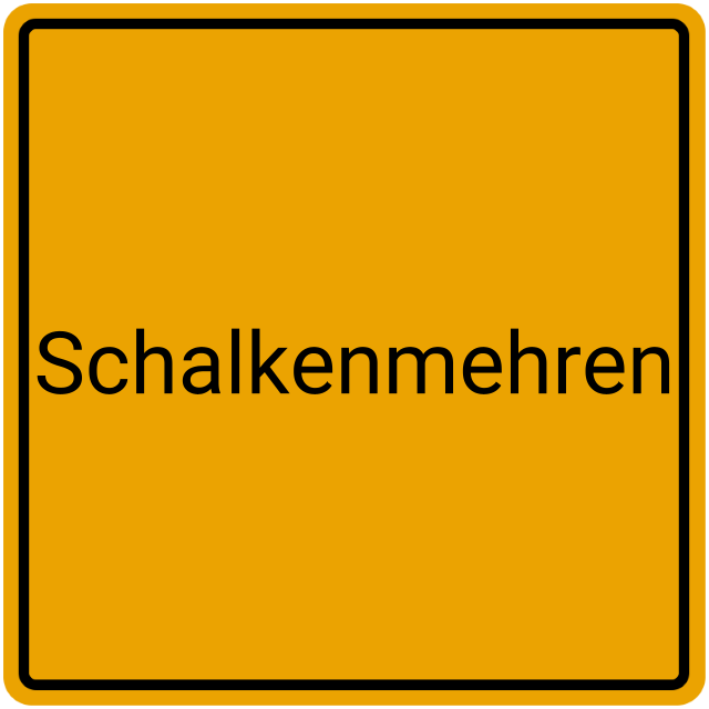 Meldebestätigung Schalkenmehren