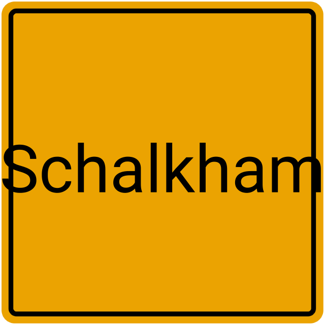 Meldebestätigung Schalkham