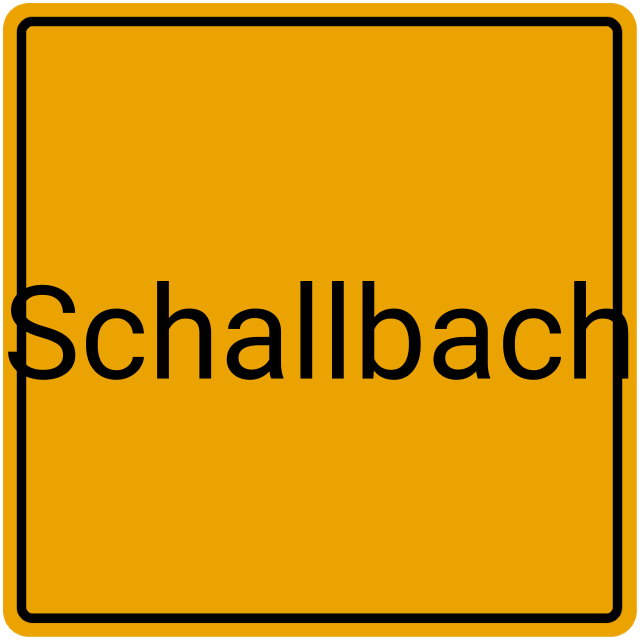 Meldebestätigung Schallbach