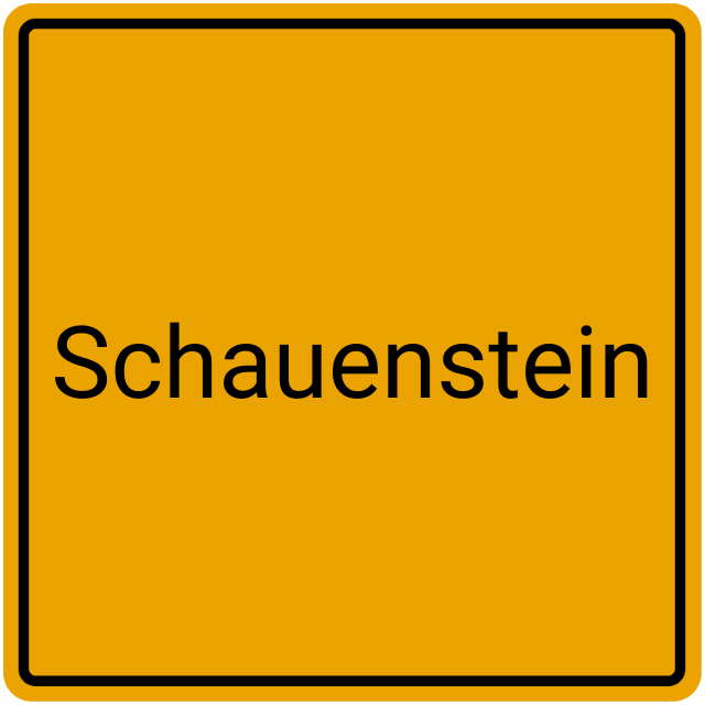 Meldebestätigung Schauenstein