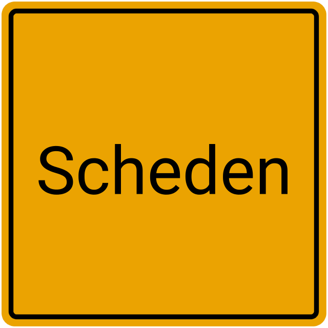 Meldebestätigung Scheden