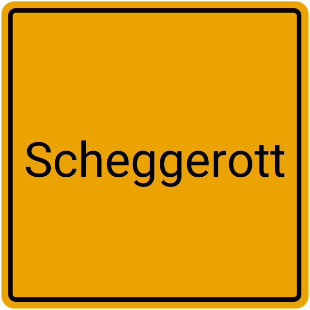 Meldebestätigung Scheggerott