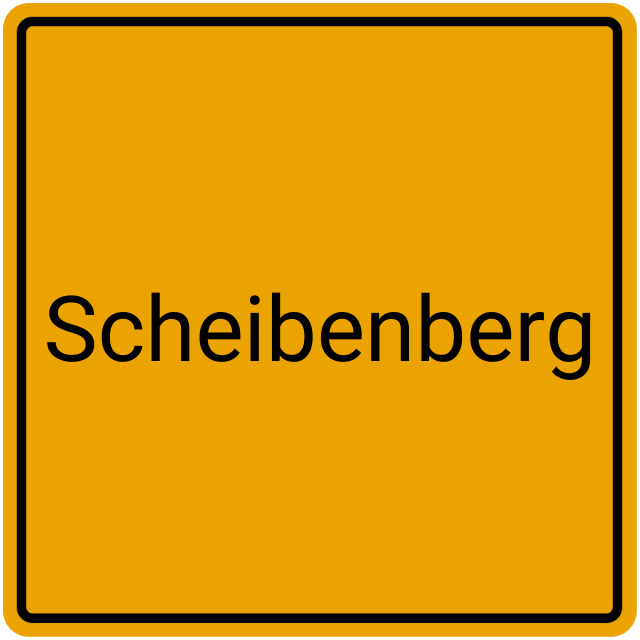 Meldebestätigung Scheibenberg