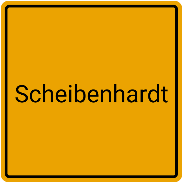 Meldebestätigung Scheibenhardt