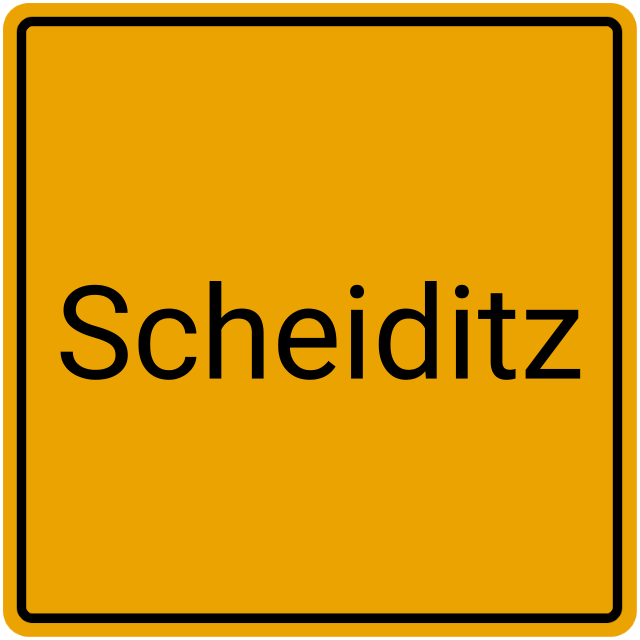 Meldebestätigung Scheiditz