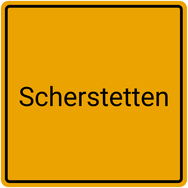 Meldebestätigung Scherstetten