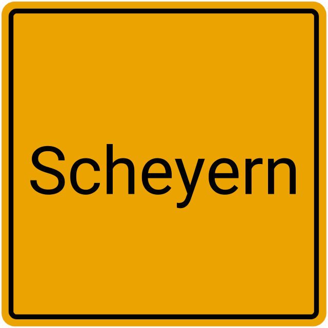 Meldebestätigung Scheyern