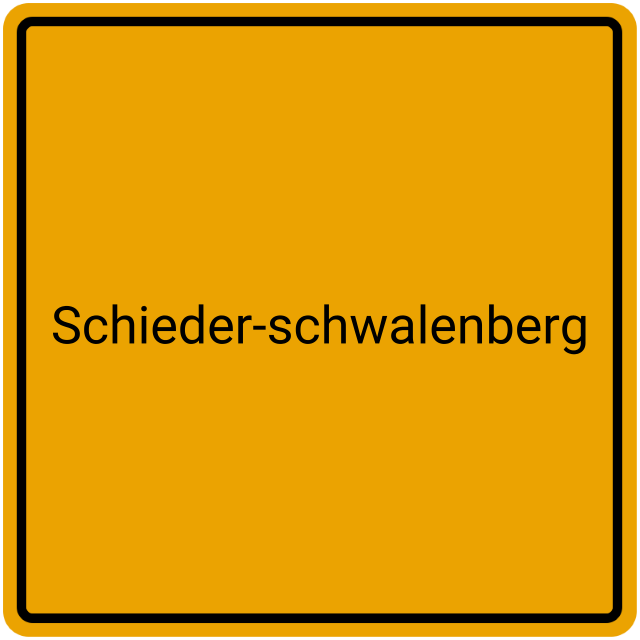 Meldebestätigung Schieder-Schwalenberg