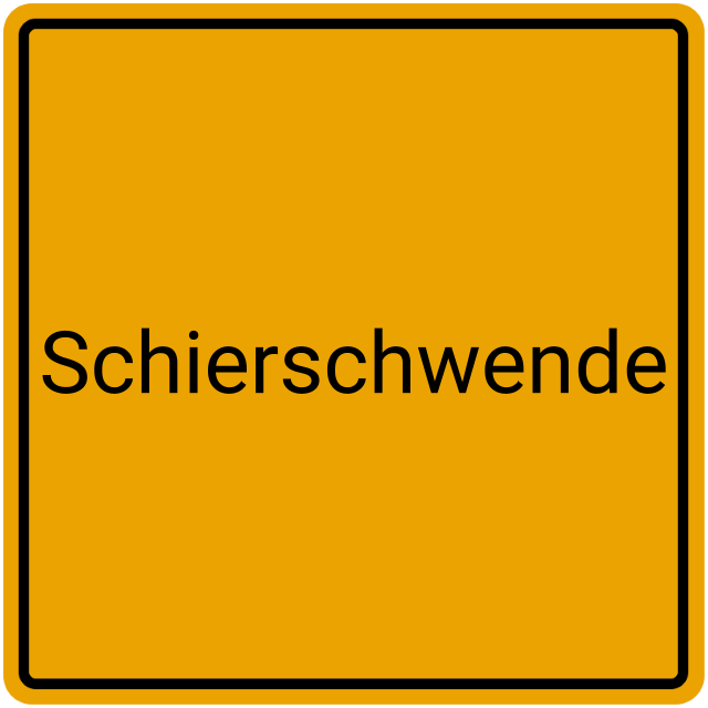 Meldebestätigung Schierschwende