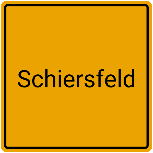 Meldebestätigung Schiersfeld