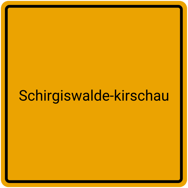 Meldebestätigung Schirgiswalde-Kirschau