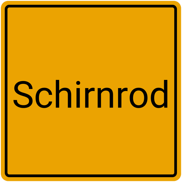 Meldebestätigung Schirnrod