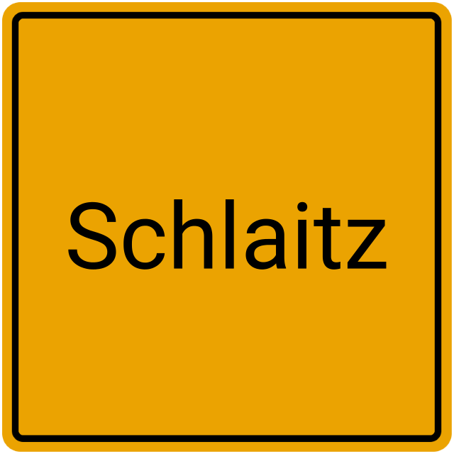 Meldebestätigung Schlaitz