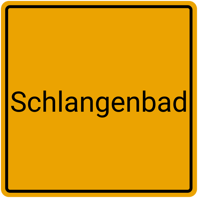 Meldebestätigung Schlangenbad