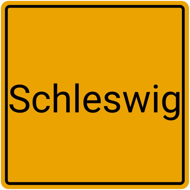 Meldebestätigung Schleswig