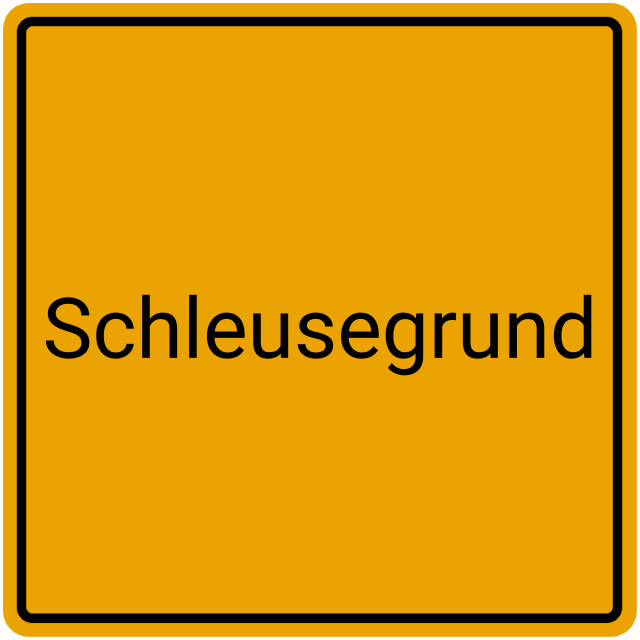 Meldebestätigung Schleusegrund