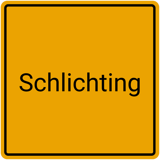 Meldebestätigung Schlichting