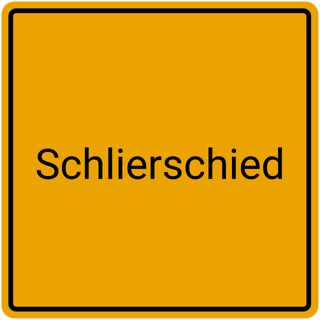 Meldebestätigung Schlierschied