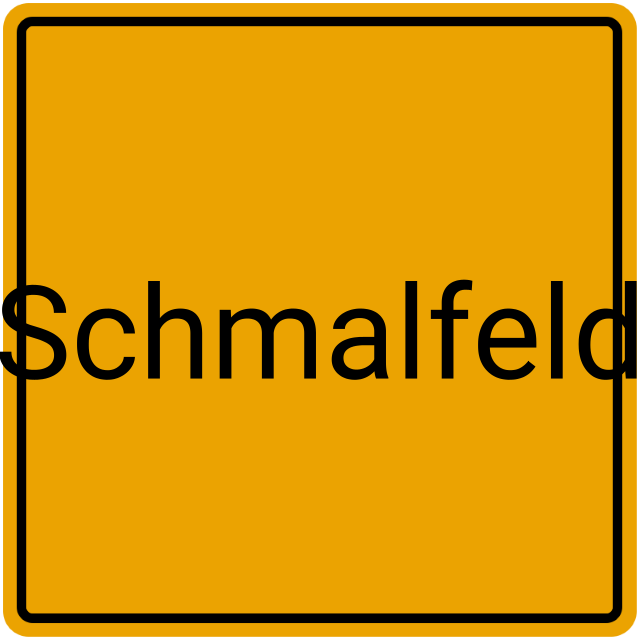 Meldebestätigung Schmalfeld