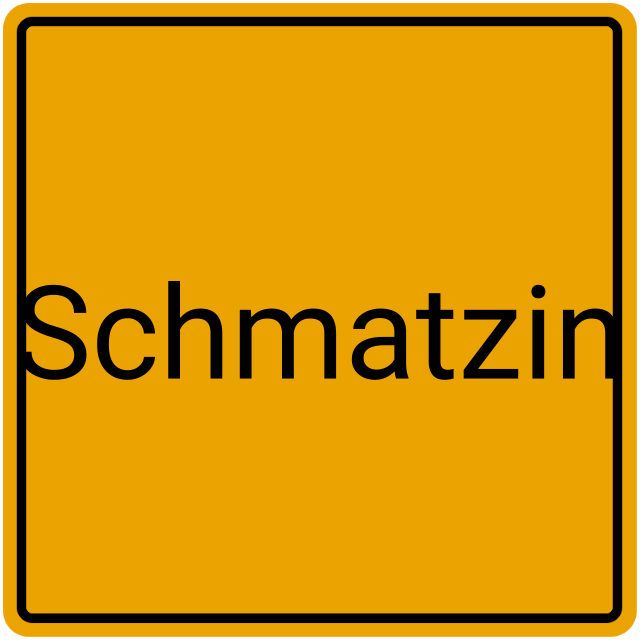 Meldebestätigung Schmatzin