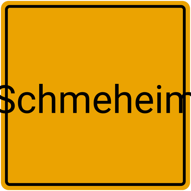 Meldebestätigung Schmeheim