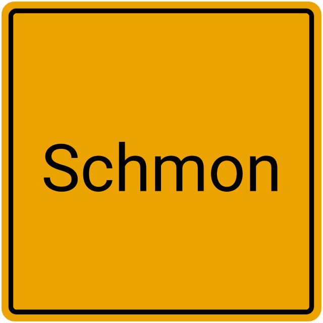 Meldebestätigung Schmon