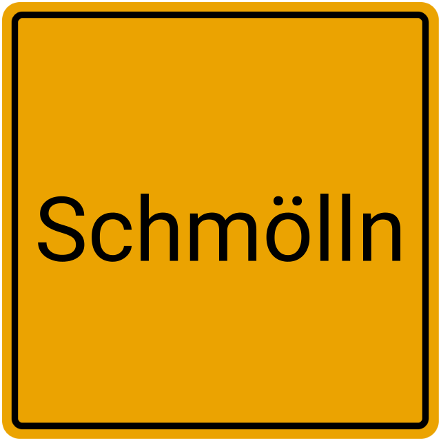 Meldebestätigung Schmölln