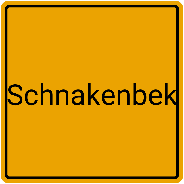 Meldebestätigung Schnakenbek