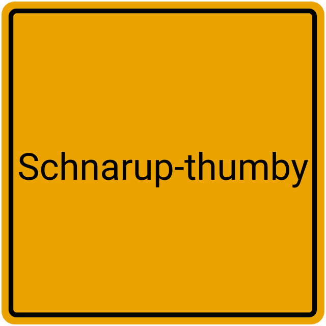 Meldebestätigung Schnarup-Thumby