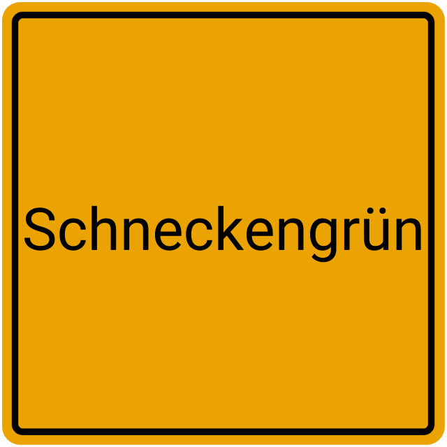 Meldebestätigung Schneckengrün