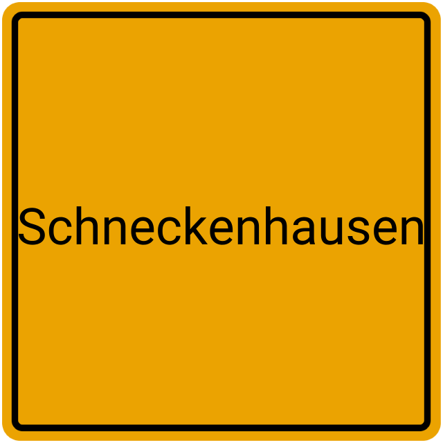 Meldebestätigung Schneckenhausen