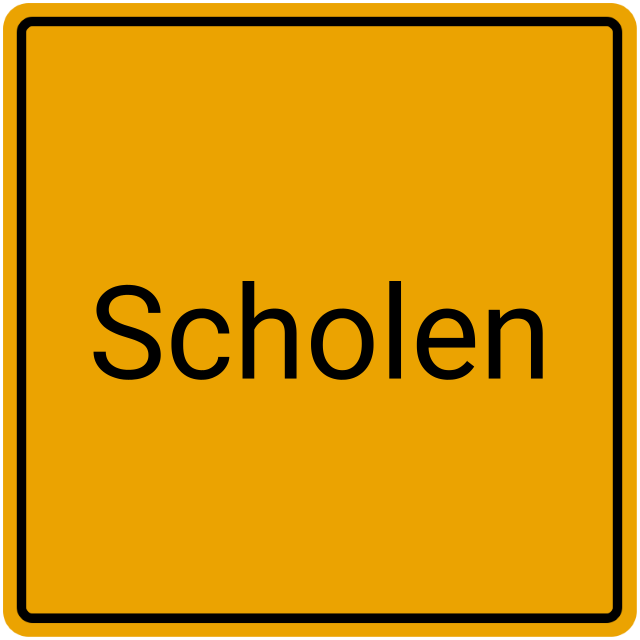 Meldebestätigung Scholen