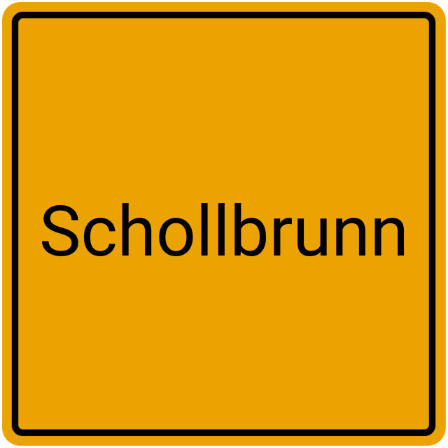 Meldebestätigung Schollbrunn