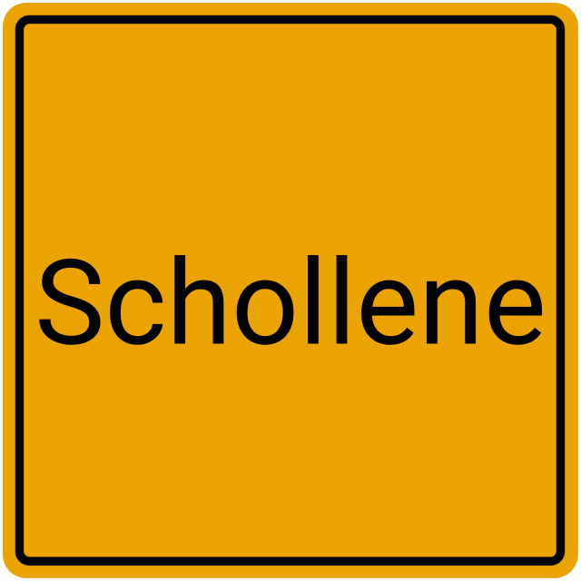 Meldebestätigung Schollene