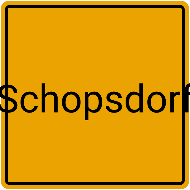 Meldebestätigung Schopsdorf