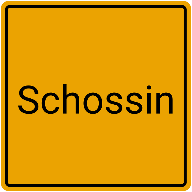 Meldebestätigung Schossin