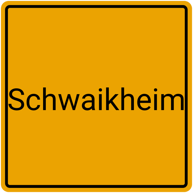 Meldebestätigung Schwaikheim