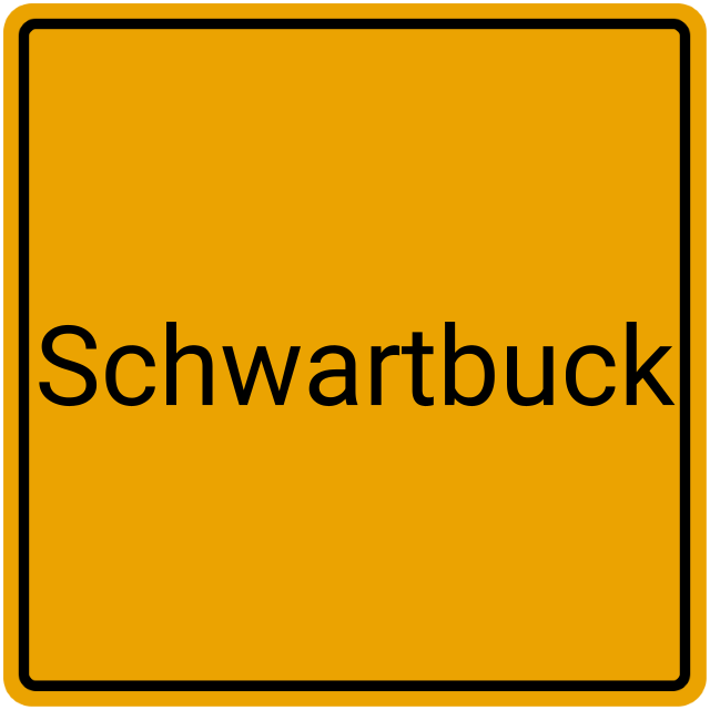 Meldebestätigung Schwartbuck